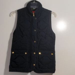 J Crew signature puffer vest